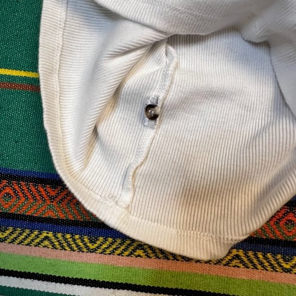 S O L D Topshop sporty ribbed polo mini dress in white size small - Picture 11 of 11